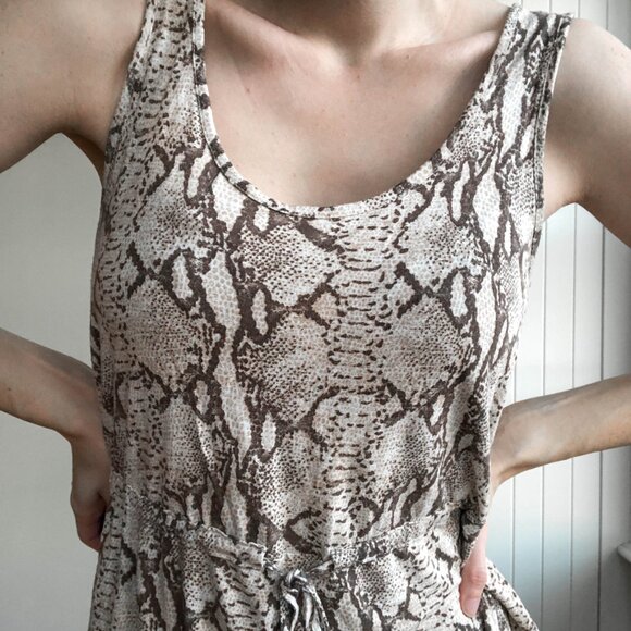 H&M Snake Print Mini Dress - Picture 3 of 9